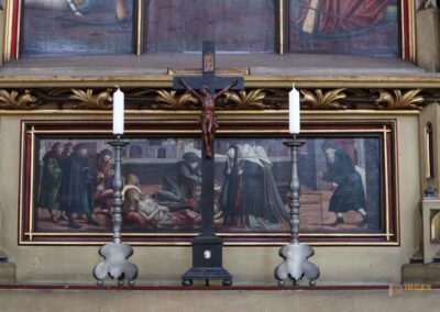 Sebastiansaltar Münster St. Georg in Dinkelsbühl
