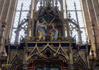 Sebastiansaltar Münster St. Georg in Dinkelsbühl