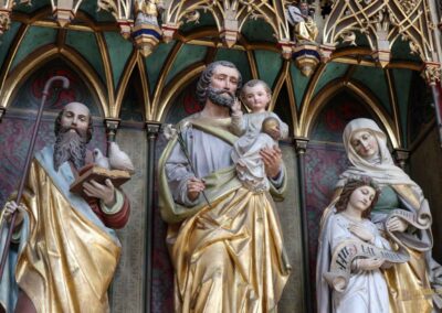 Josephsaltar Münster St. Georg in Dinkelsbühl