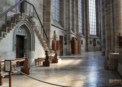 Chorumgang Münster St. Georg in Dinkelsbühl