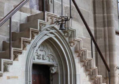 Chorumgang Münster St. Georg in Dinkelsbühl