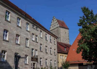 Ein Bummel durch Dinkelsbühl 29 Spitalanlage in Dinkelsbühl