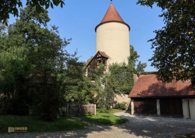 Ein Bummel durch Dinkelsbühl 75 Faulturm in Dinkelsbühl