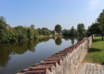 Ein Bummel durch Dinkelsbühl 78 Rothenburger Weiher in Dinkelsbühl