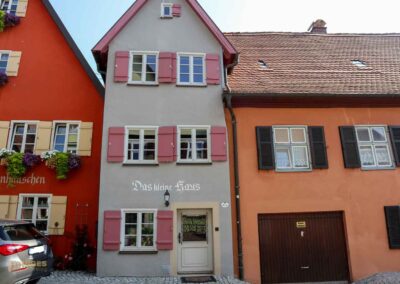 Ein Bummel durch Dinkelsbühl 60 Das kleine Haus in Dinkelsbühl