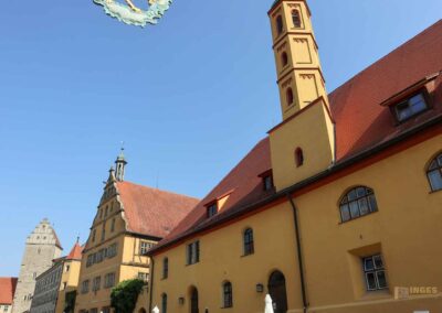 Ein Bummel durch Dinkelsbühl 21 Spitalanlage in Dinkelsbühl