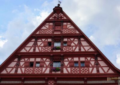 Ein Bummel durch Dinkelsbühl 48 Deutsches Haus in Dinkelsbühl