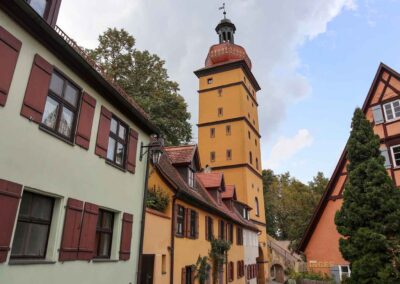 Ein Bummel durch Dinkelsbühl 83 Oberer Mauerweg in Dinkelsbühl