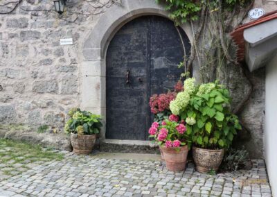 Ein Bummel durch Dinkelsbühl 85 Oberer Mauerweg in Dinkelsbühl