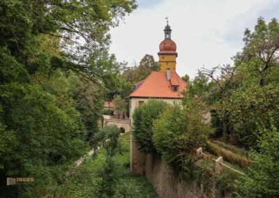 Ein Bummel durch Dinkelsbühl 90 Oberer Mauerweg in Dinkelsbühl