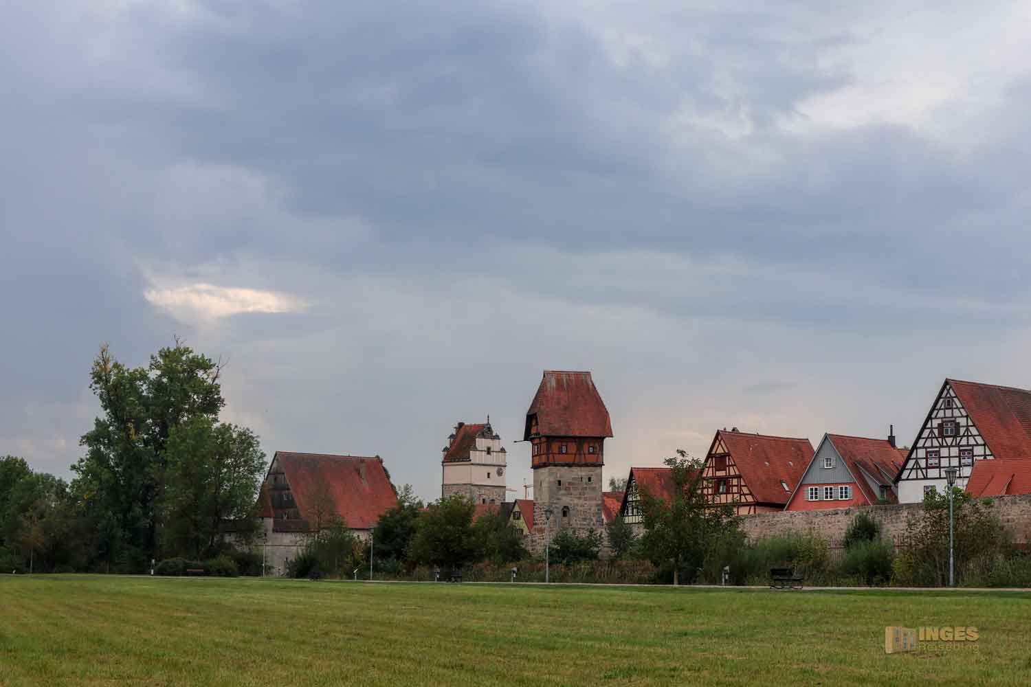 Türme in Dinkelsbühl 4505 Türme in Dinkelsbühl 4505