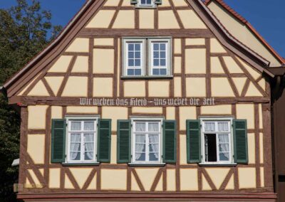 Schwäbisch Hall - In der Katharinenvorstadt unterwegs 13 Weilervorstadt Schwäbisch Hall