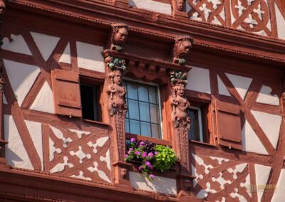 Ein Bummel durch Dinkelsbühl 50 Deutsches Haus in Dinkelsbühl