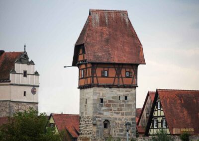 Ein Bummel durch Dinkelsbühl 104 Bäuerlinsturm in Dinkelsbühl