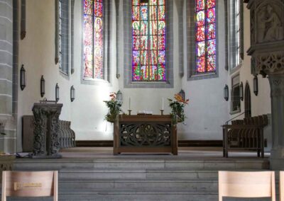Altarraum Michaelskirche Waiblingen 0825