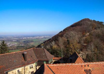 Ausblick Burgruine Hohenrechberg 0194