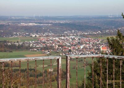 Ausblick Burgruine Hohenrechberg 5083