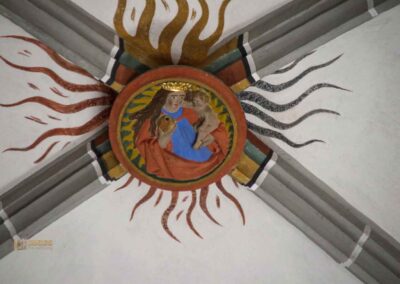 Deckengewölbe Michaelskirche Waiblingen 0814