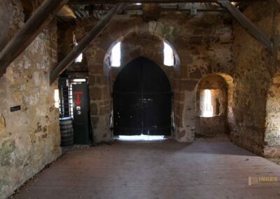 Eingang Burgruine Hohenrechberg 5065