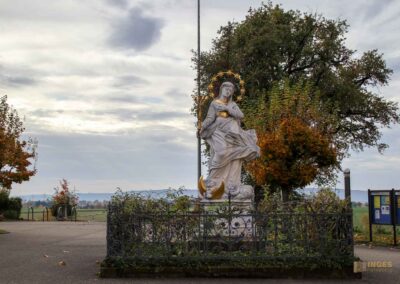 In der Wallfahrtskirche Schönenberg bei Ellwangen 3 Immaculata bei der Wallfahrtskirche Schönenberg bei Ellwangen