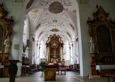 Silberaltar mit Madonna Marienkirche in Ellwangen