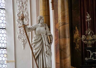 Silberaltar mit Madonna Marienkirche in Ellwangen