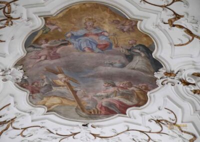 Deckenmalereien Marienkirche in Ellwangen