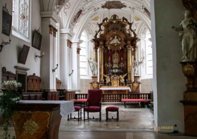 Silberaltar mit Madonna Marienkirche in Ellwangen