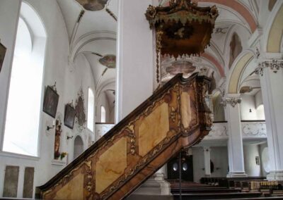 Kanzel Marienkirche in Ellwangen