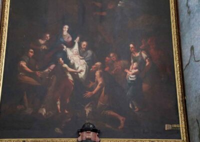 In der Wallfahrtskirche Schönenberg bei Ellwangen 19 Hochaltar in der Wallfahrtskirche Schönenberg bei Ellwangen