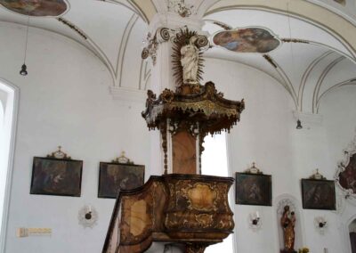 Kanzel Marienkirche in Ellwangen