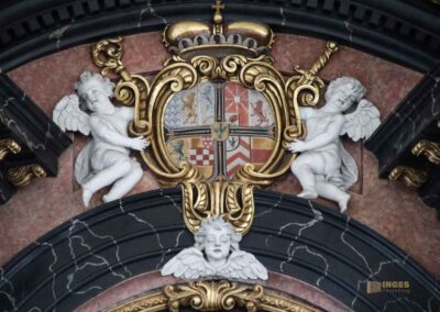 In der Wallfahrtskirche Schönenberg bei Ellwangen 22 Hochaltar in der Wallfahrtskirche Schönenberg bei Ellwangen