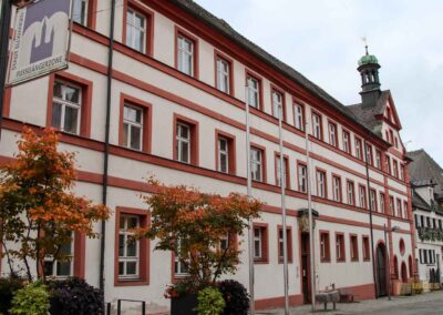 ehemalige Spital, heute Rathaus in Ellwangen a.d. Jagst