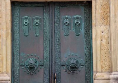Portal Basilika St. Vitus in Ellwangen
