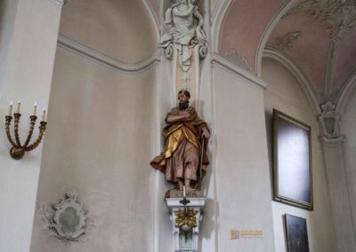 Apostel- und Evangelistenfiguren in der Basilika St. Vitus in Ellwangen