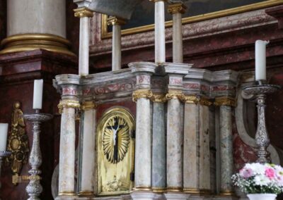 In der Wallfahrtskirche Schönenberg bei Ellwangen 65 Johannesaltar in der Wallfahrtskirche Schönenberg bei Ellwangen