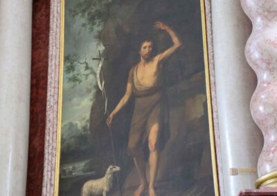 In der Wallfahrtskirche Schönenberg bei Ellwangen 63 Johannesaltar in der Wallfahrtskirche Schönenberg bei Ellwangen