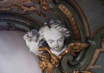 Kanzel in der Basilika St. Vitus in Ellwangen