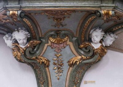 Kanzel in der Basilika St. Vitus in Ellwangen