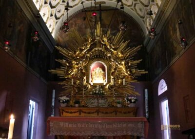 In der Wallfahrtskirche Schönenberg bei Ellwangen 81 Loreto-Kapelle in der Wallfahrtskirche Schönenberg bei Ellwangen