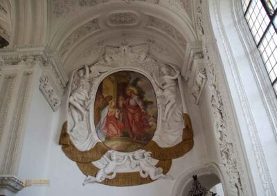 In der Wallfahrtskirche Schönenberg bei Ellwangen 45 Deckenfresken in der Wallfahrtskirche Schönenberg bei Ellwangen