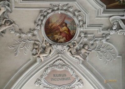 In der Wallfahrtskirche Schönenberg bei Ellwangen 53 Deckenfresken in der Wallfahrtskirche Schönenberg bei Ellwangen