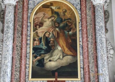 In der Wallfahrtskirche Schönenberg bei Ellwangen 84 Ignatiuskapelle in der Wallfahrtskirche Schönenberg bei Ellwangen