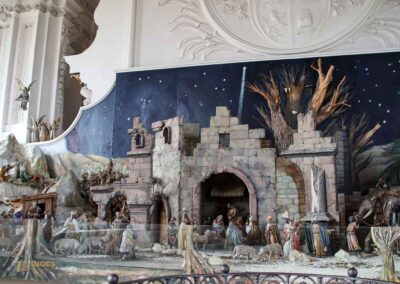 Weihnachtskrippe Wallfahrtskirche Schönenberg bei Ellwangen