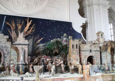 Weihnachtskrippe Wallfahrtskirche Schönenberg bei Ellwangen