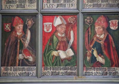 Galerie der Ellwanger Fürstpröpste in der Basilika St. Vitus in Ellwangen