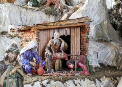 Weihnachtskrippe Wallfahrtskirche Schönenberg bei Ellwangen