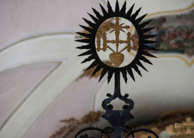 Seitenaltar in der Basilika St. Vitus in Ellwangen