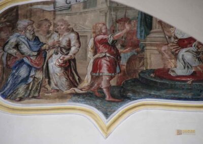 Seitenaltar in der Basilika St. Vitus in Ellwangen