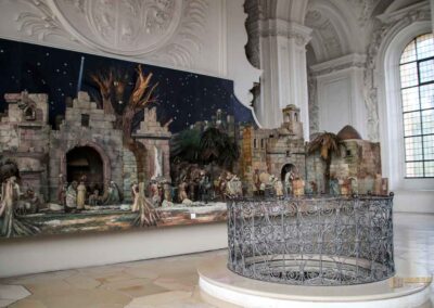 Weihnachtskrippe Wallfahrtskirche Schönenberg bei Ellwangen